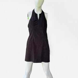 Women's Black 90 halter Dress